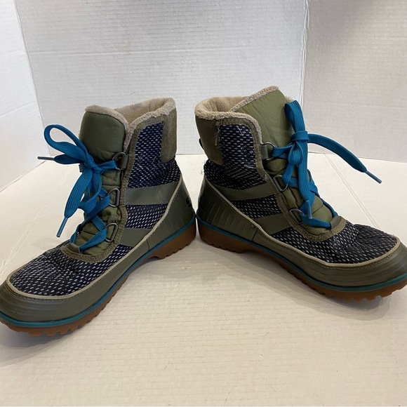 Sorel Tivoli II Waterproof Lace Up Short Winter Boots Size 8 - Picture 10 of 16